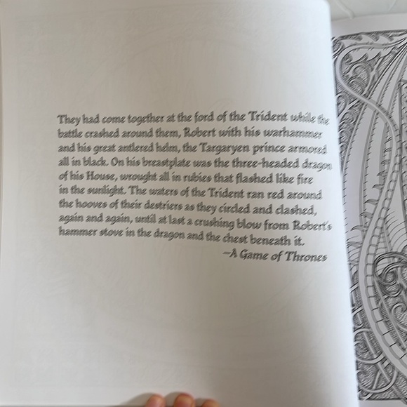 George R. R. Martin’s GAME OF THRONES Coloring Book - Picture 9 of 11